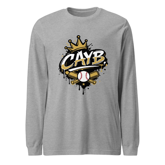 Performance | Long Sleeve Tee | Conroe Area Youth Baseball | Crown Logo