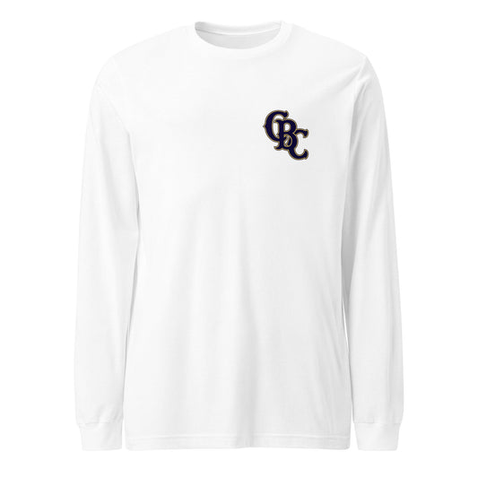 Performance | Long Sleeve Tee | Cougar Baseball Club | CBC Navy Logo