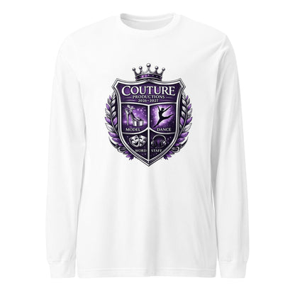 Performance | Long Sleeve Tee | Couture Productions | Couture Shield Logo