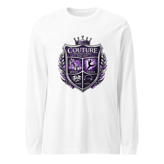 Performance | Long Sleeve Tee | Couture Productions | Couture Shield Logo