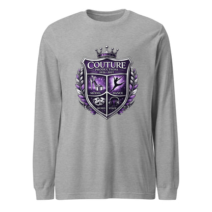 Performance | Long Sleeve Tee | Couture Productions | Couture Shield Logo