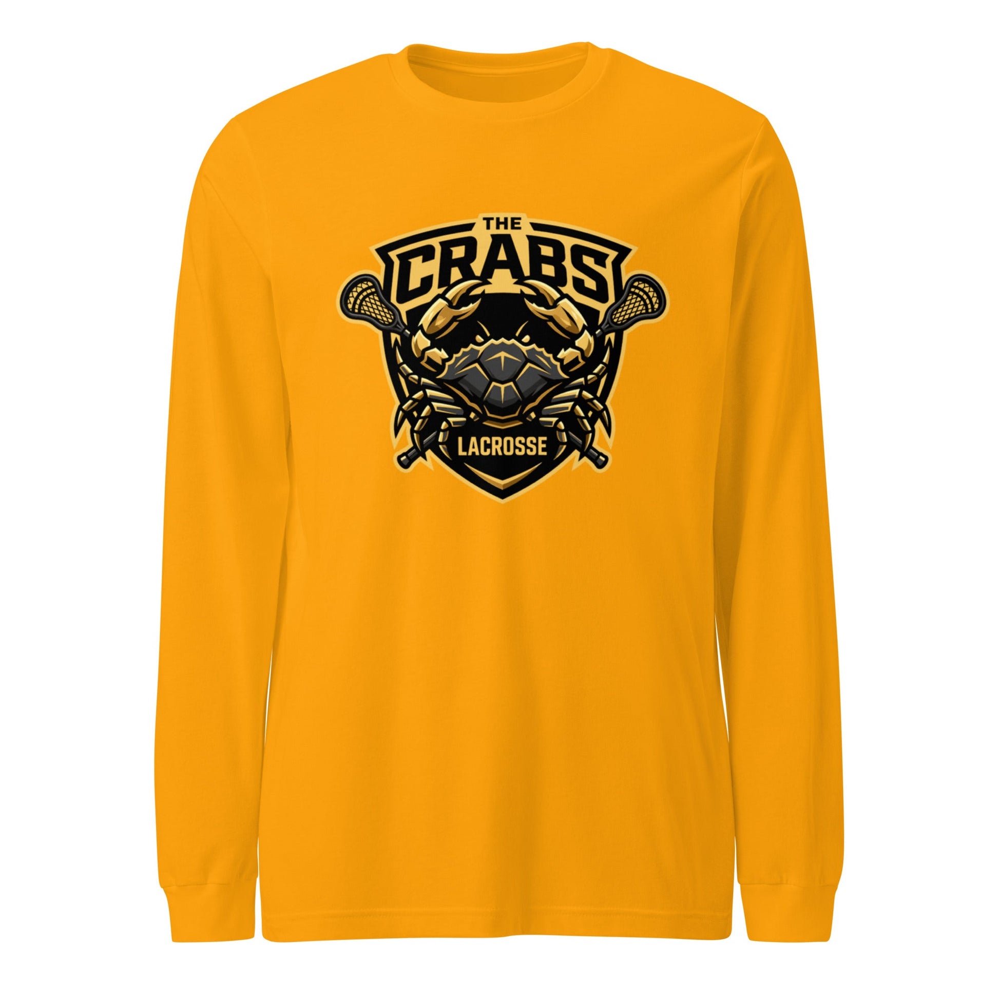 Performance | Long Sleeve Tee | Crabs lax | Badge Logo