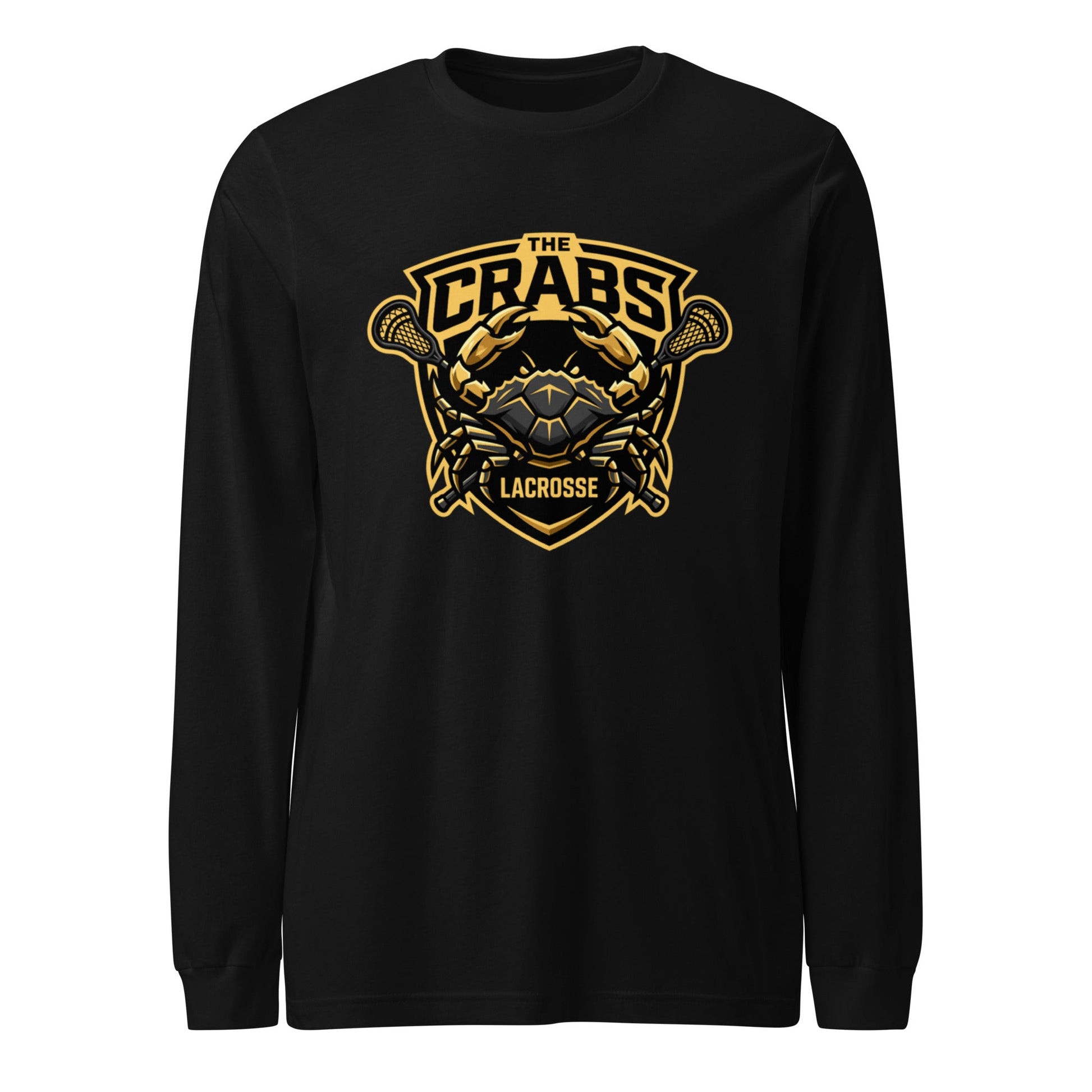Performance | Long Sleeve Tee | Crabs lax | Badge Logo