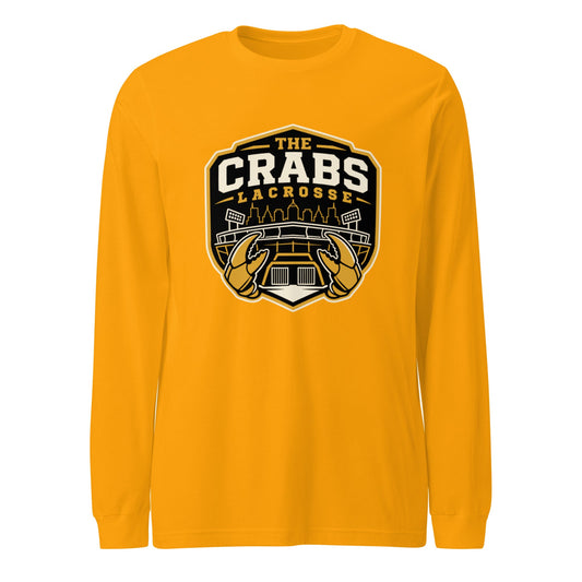 Performance | Long Sleeve Tee | Crabs lax | Stadium Logo