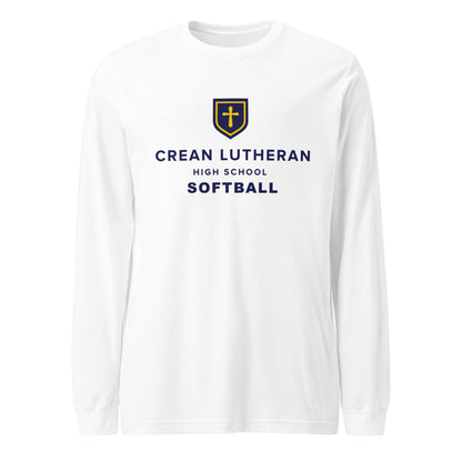 Performance | Long Sleeve Tee | Crean Lutheran Softball | CLHS SB Logo