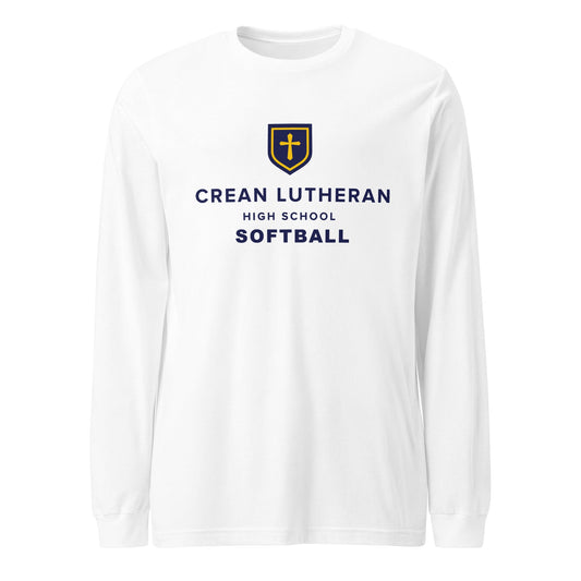 Performance | Long Sleeve Tee | Crean Lutheran Softball | CLHS SB Logo