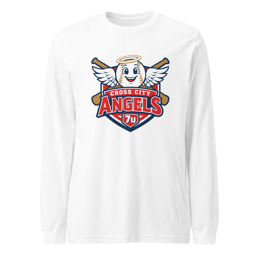 Performance | Long Sleeve Tee | Cross City Angels | Shield Logo