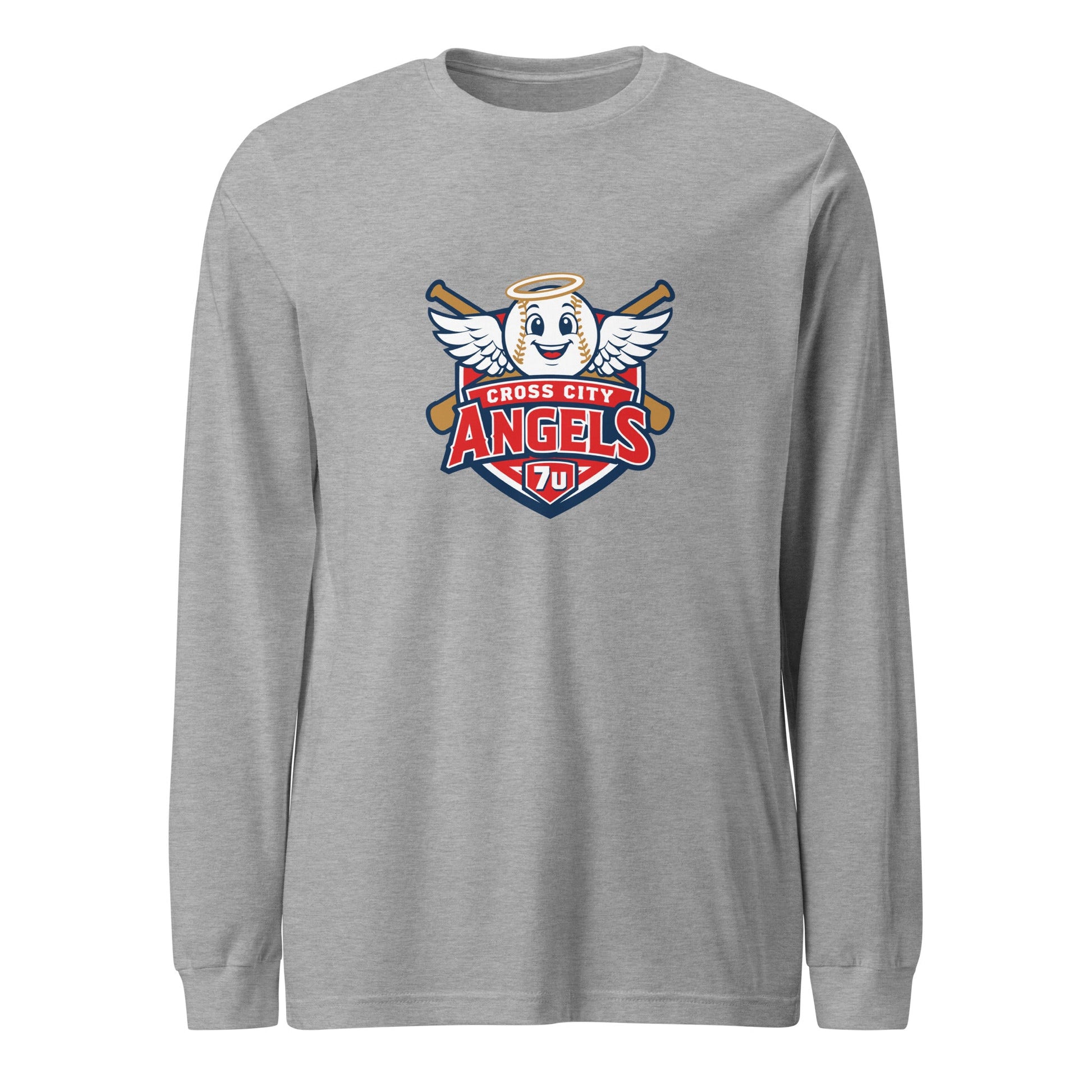 Performance | Long Sleeve Tee | Cross City Angels | Shield Logo
