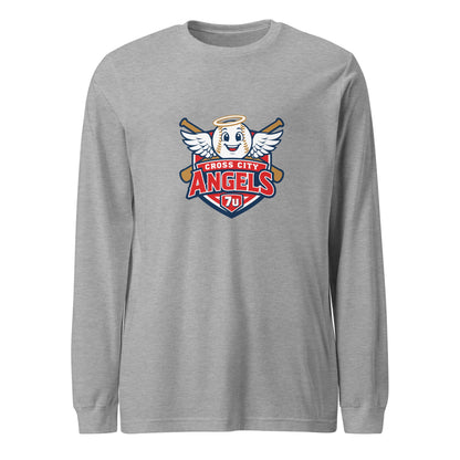 Performance | Long Sleeve Tee | Cross City Angels | Shield Logo