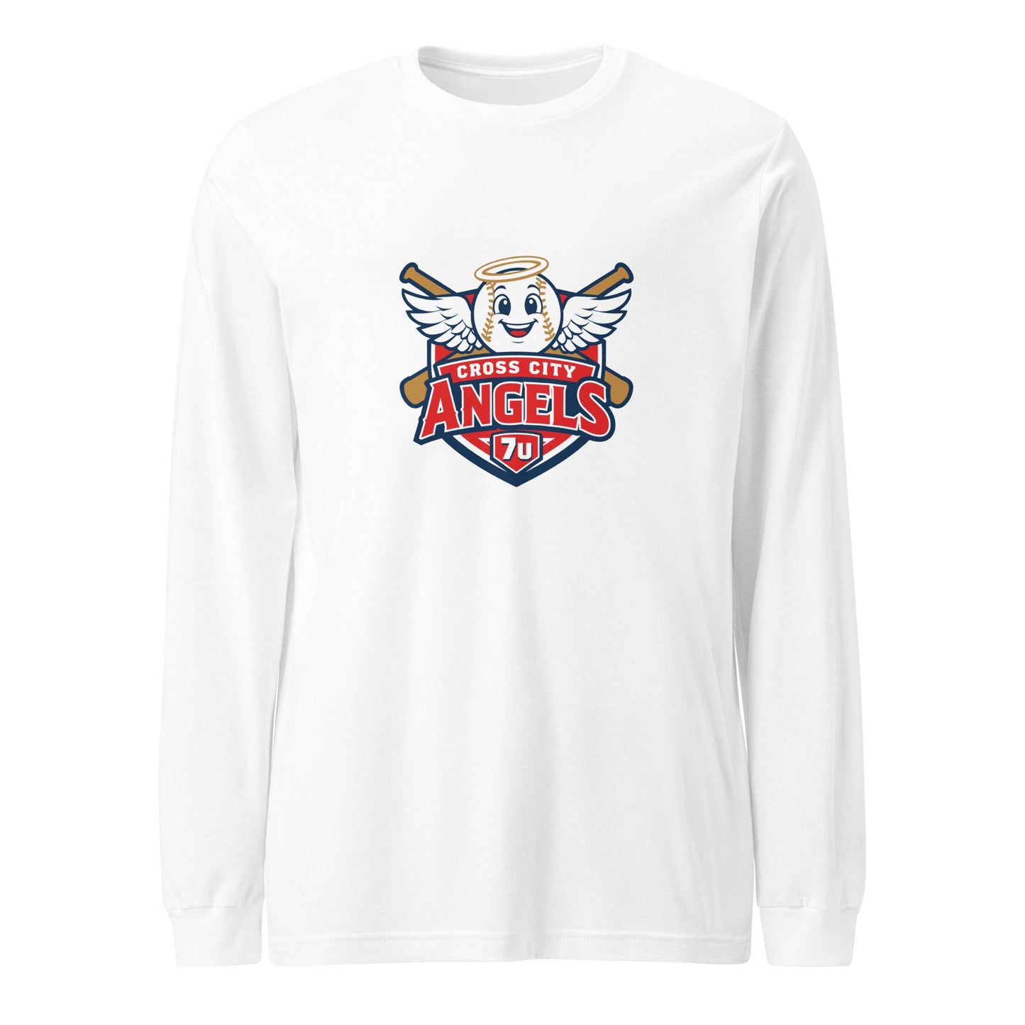 Performance | Long Sleeve Tee | Cross City Angels | Shield Logo