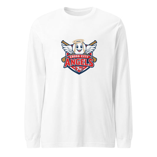 Performance | Long Sleeve Tee | Cross City Angels | Shield Logo