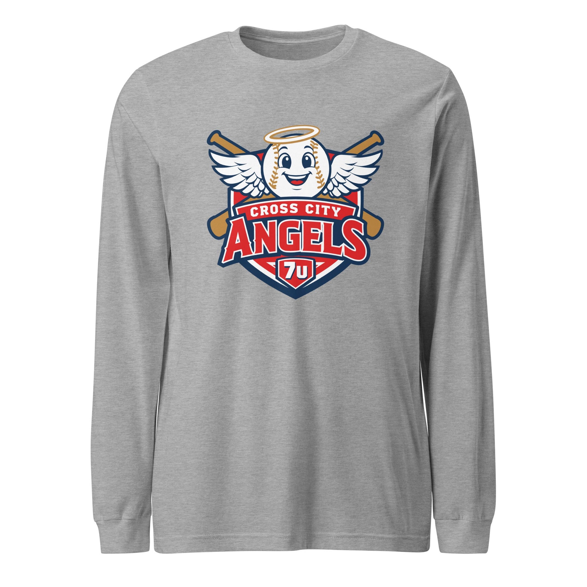 Performance | Long Sleeve Tee | Cross City Angels | Shield Logo