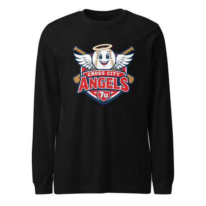 Performance | Long Sleeve Tee | Cross City Angels | Shield Logo