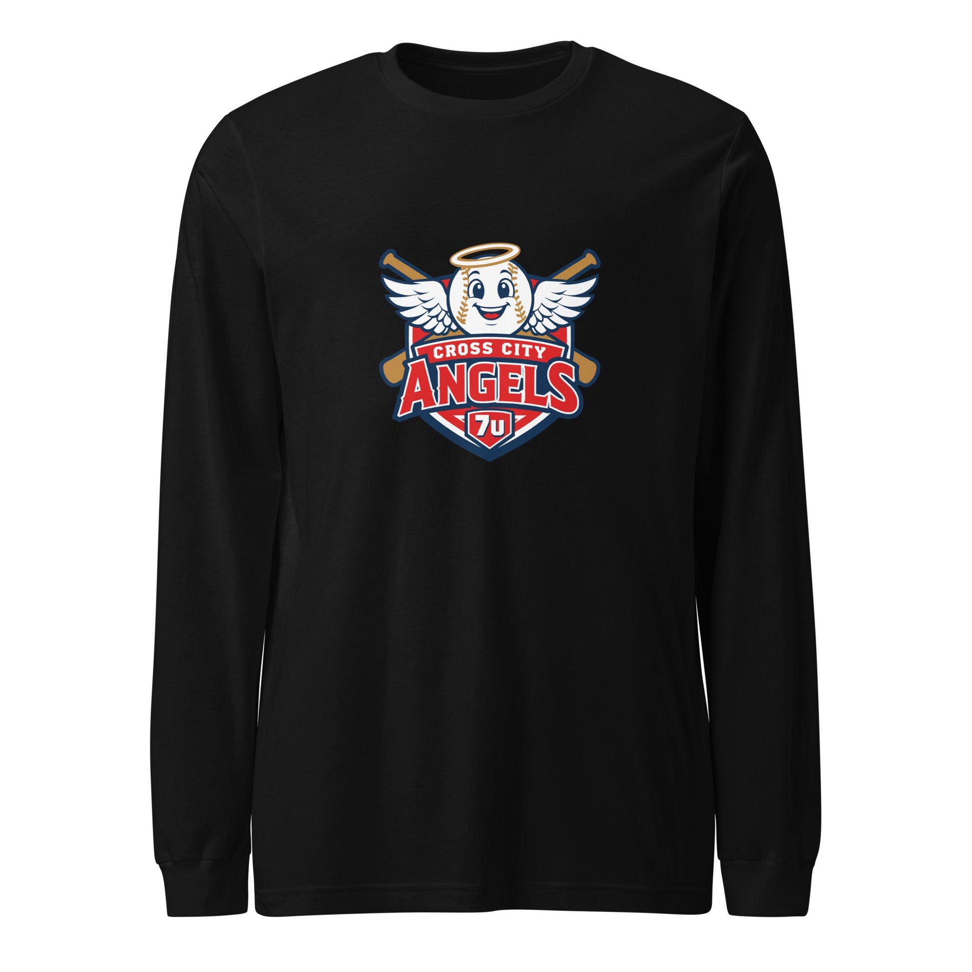 Performance | Long Sleeve Tee | Cross City Angels | Shield Logo