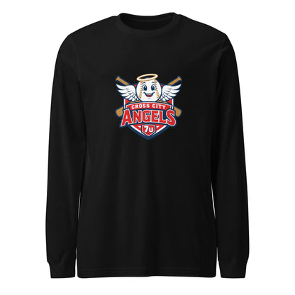 Performance | Long Sleeve Tee | Cross City Angels | Shield Logo