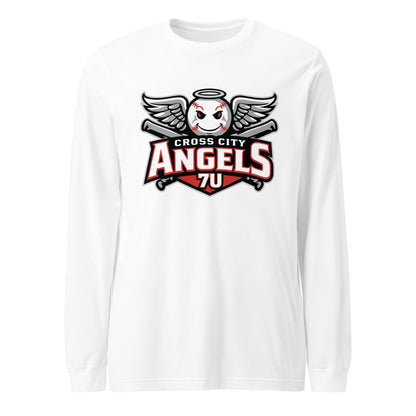 Performance | Long Sleeve Tee | Cross City Angels | Winged Guardian Logo