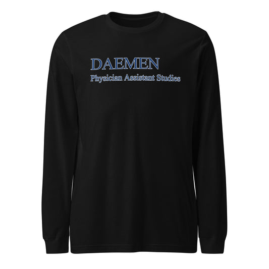 Performance | Long Sleeve Tee | Daemen Physician Assistant | Care Collective Logo