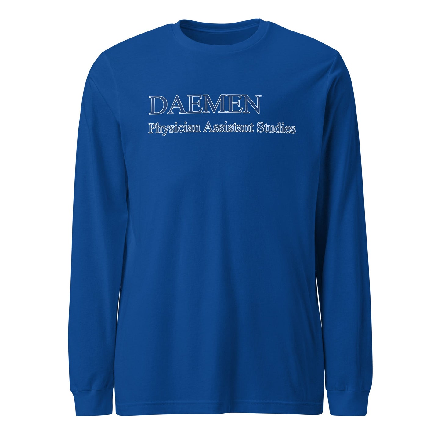 Performance | Long Sleeve Tee | Daemen Physician Assistant | Care Collective Logo