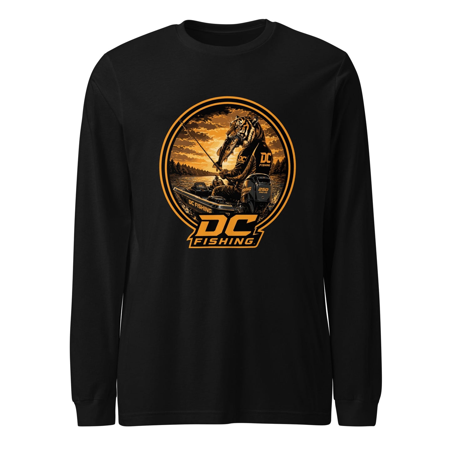 Performance | Long Sleeve Tee | DeKalb Fishing Team | Badge Logo