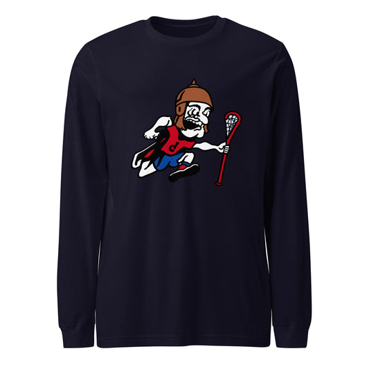 Performance | Long Sleeve Tee | Detroit Lacrosse | Crest Logo