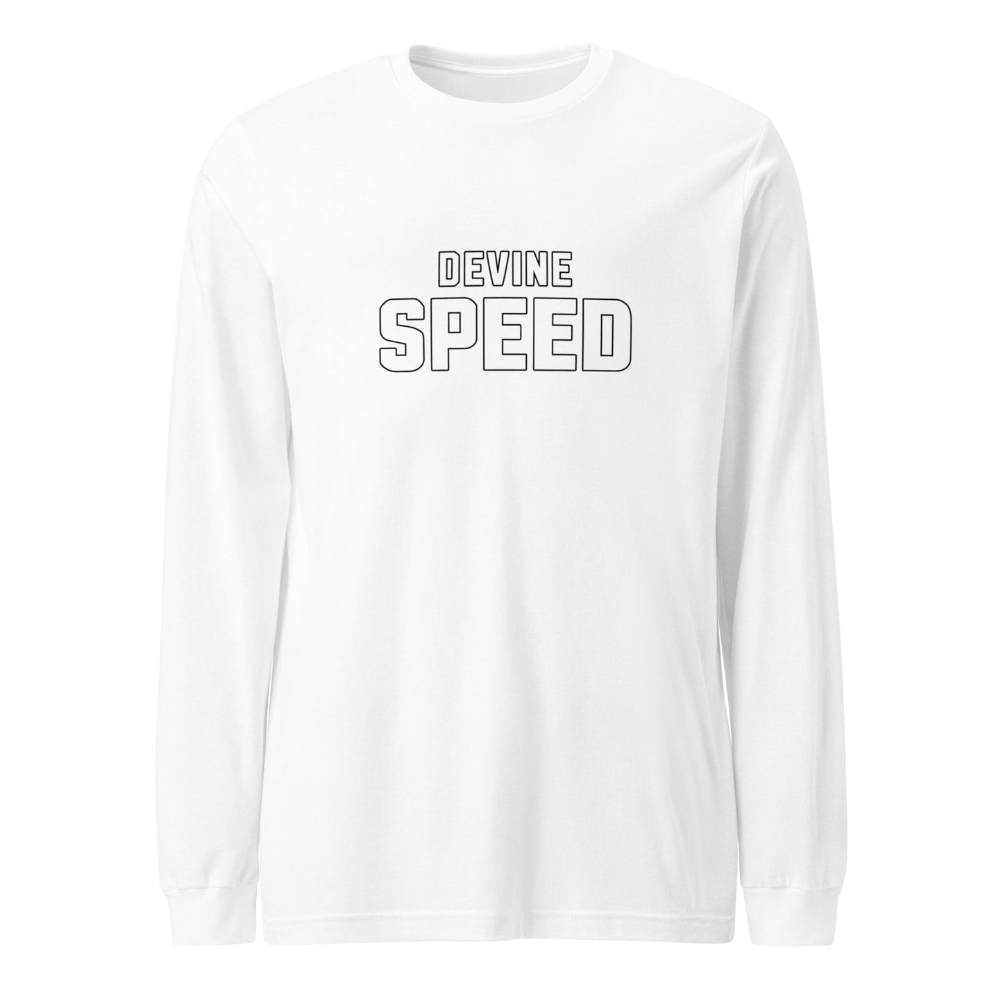 Performance | Long Sleeve Tee | Devine Speed | Script Logo