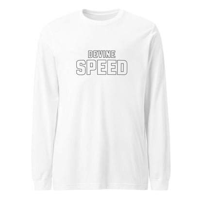 Performance | Long Sleeve Tee | Devine Speed | Script Logo