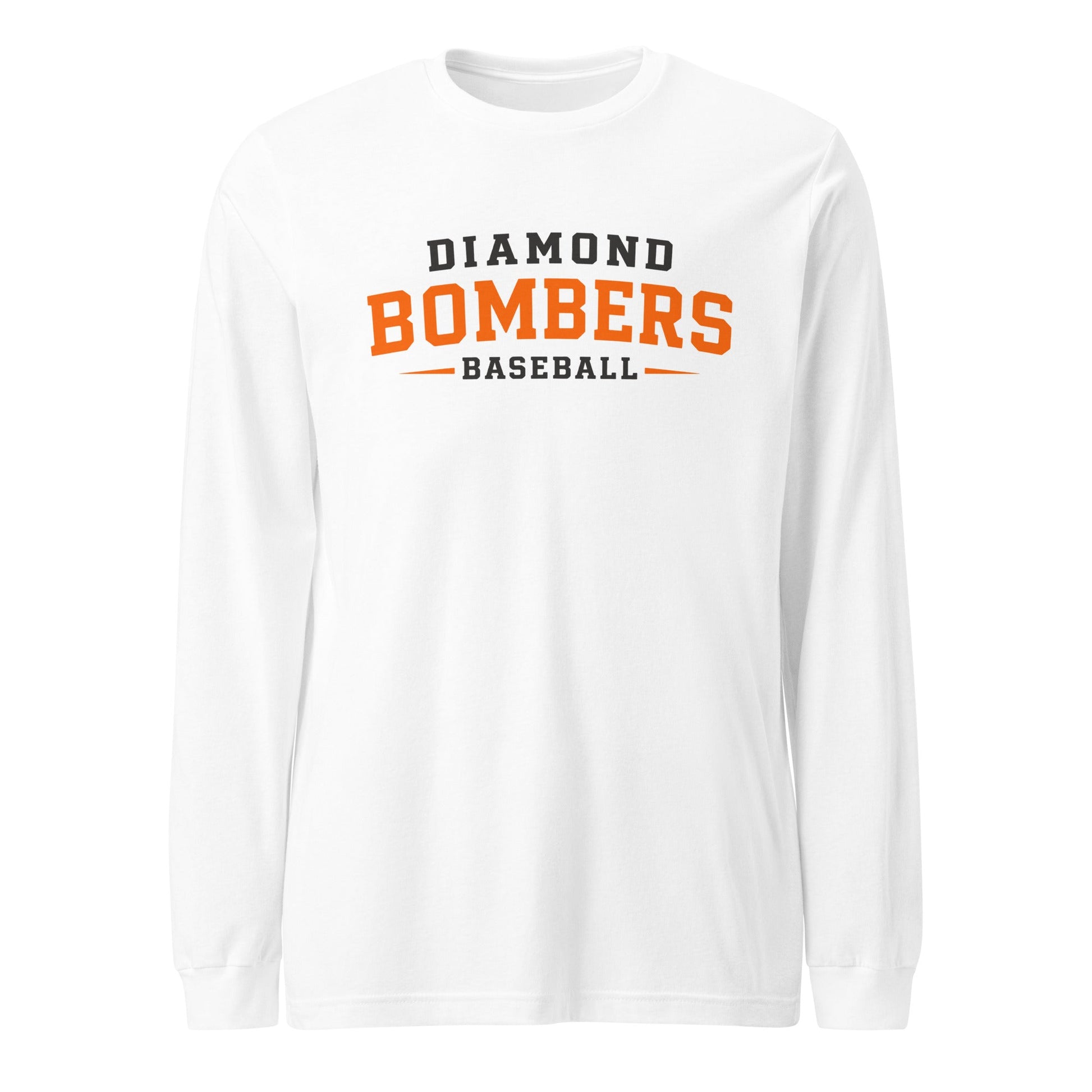 Performance | Long Sleeve Tee | Diamond Bombers | Modern Script Logo