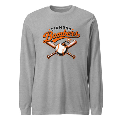 Performance | Long Sleeve Tee | Diamond Bombers | Vanguard Logo