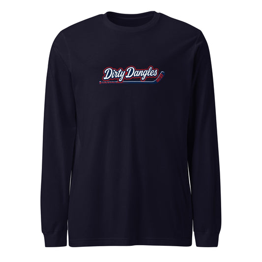 Performance | Long Sleeve Tee | Dirty Dangles | Script Logo