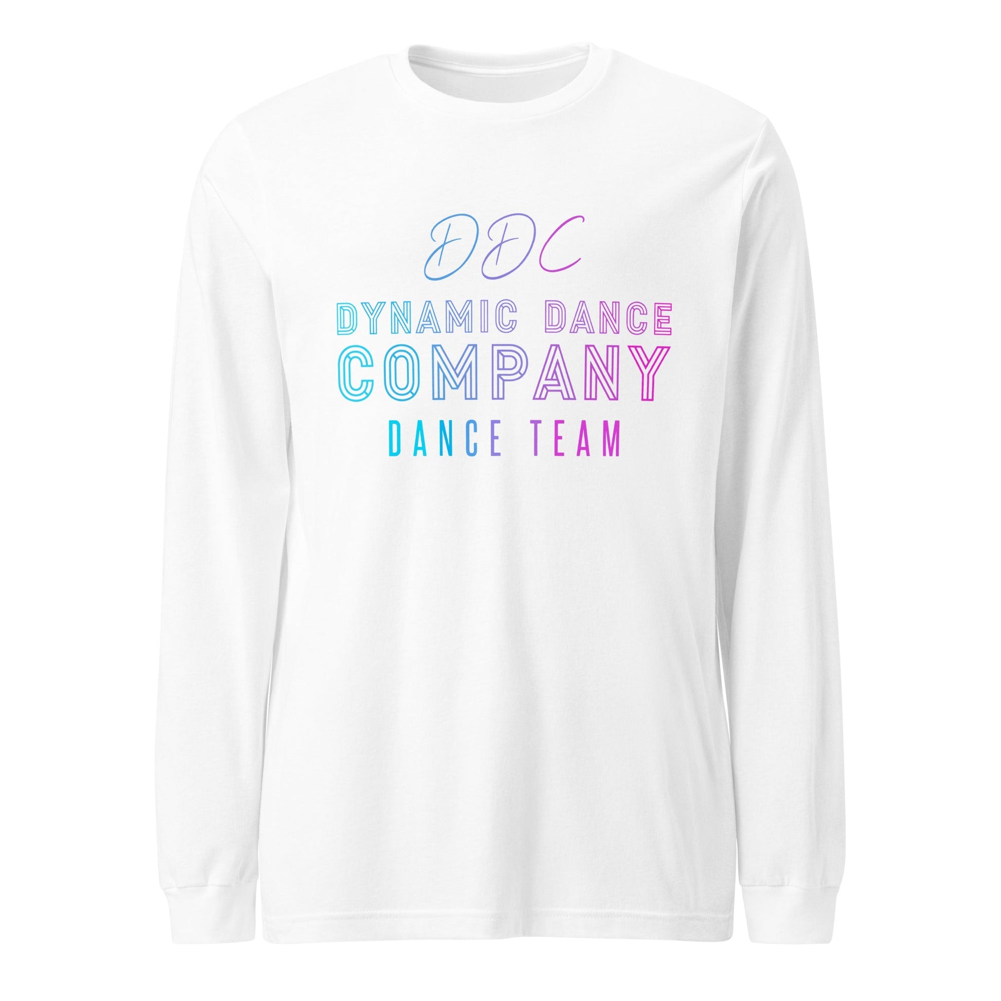 Performance | Long Sleeve Tee | Dynamic Dance Company | Damce Team Logo