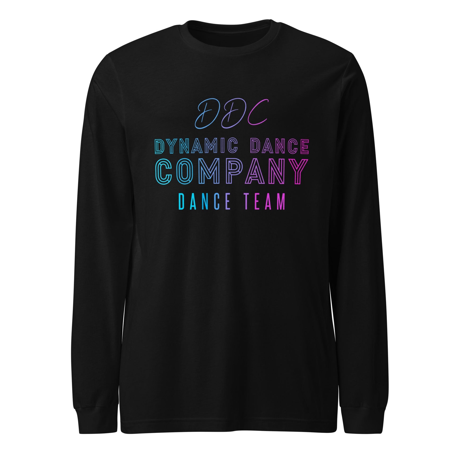 Performance | Long Sleeve Tee | Dynamic Dance Company | Damce Team Logo
