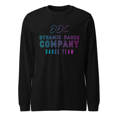 Performance | Long Sleeve Tee | Dynamic Dance Company | Damce Team Logo
