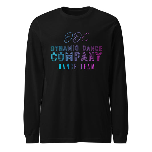 Performance | Long Sleeve Tee | Dynamic Dance Company | Damce Team Logo