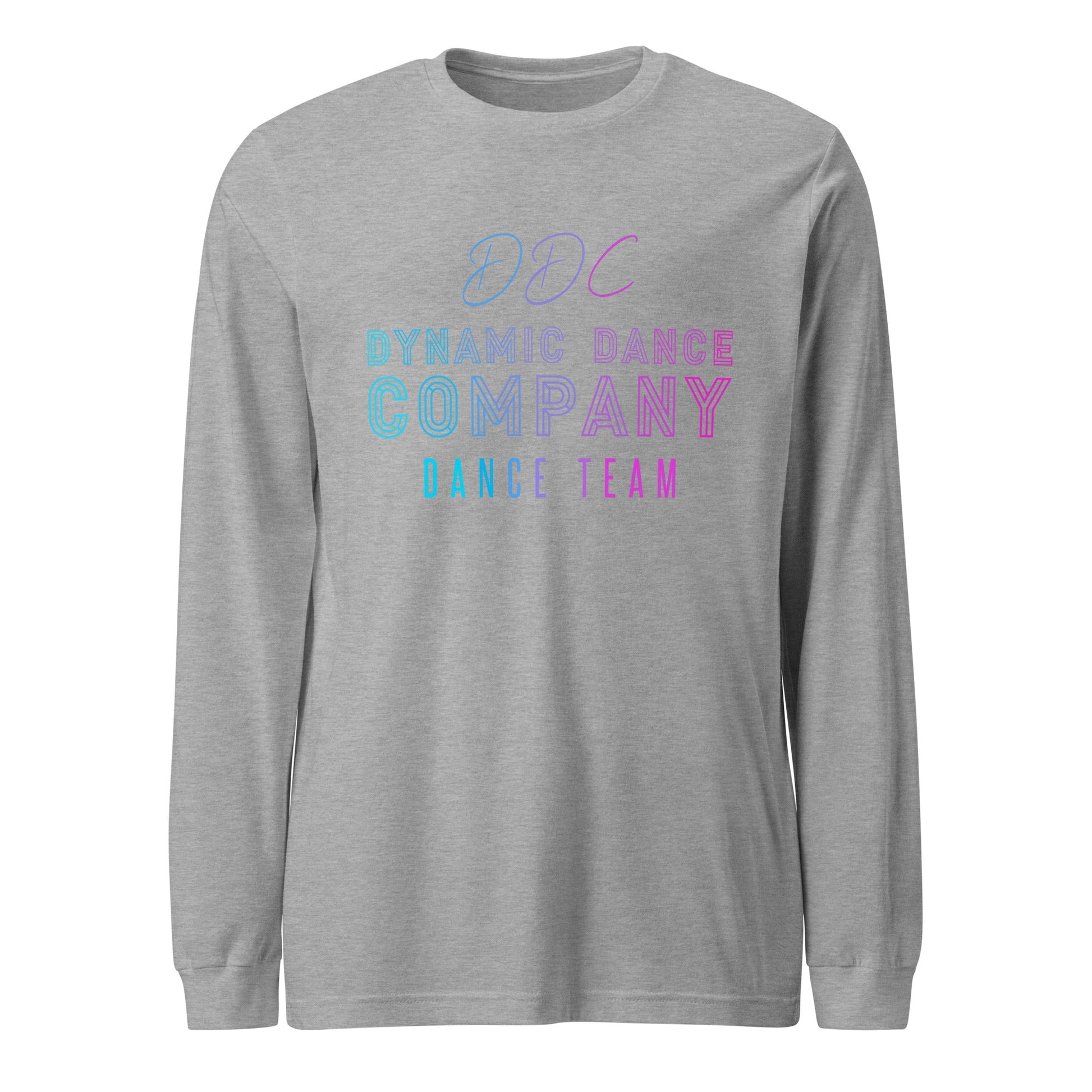 Performance | Long Sleeve Tee | Dynamic Dance Company | Damce Team Logo