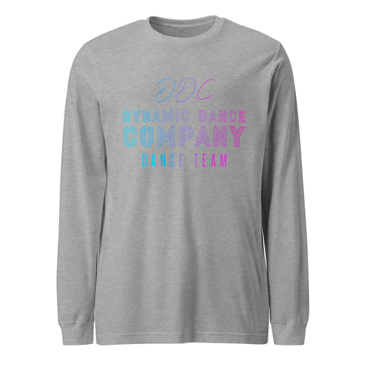 Performance | Long Sleeve Tee | Dynamic Dance Company | Damce Team Logo