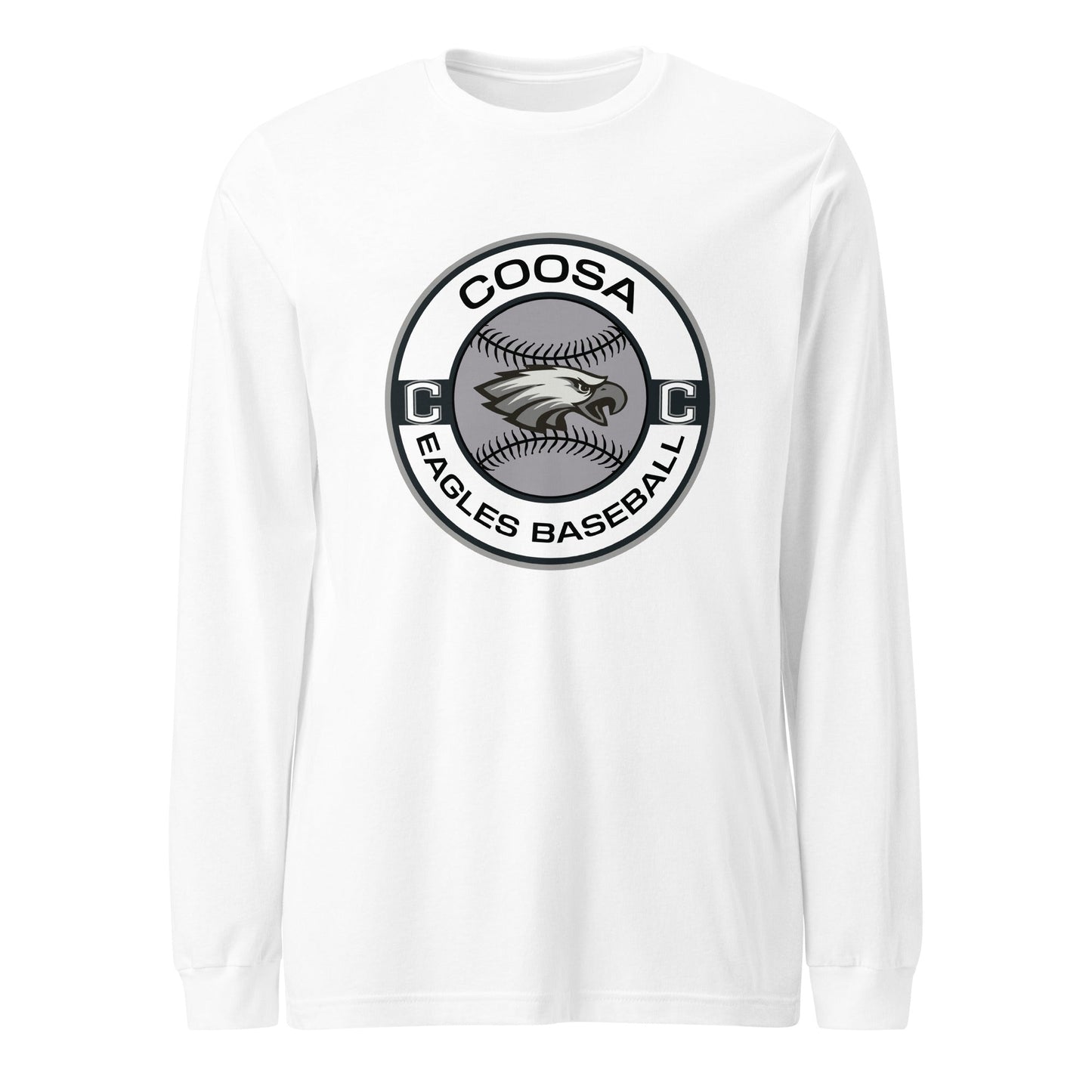 Performance | Long Sleeve Tee | Eagles Baseball | Badge Logo