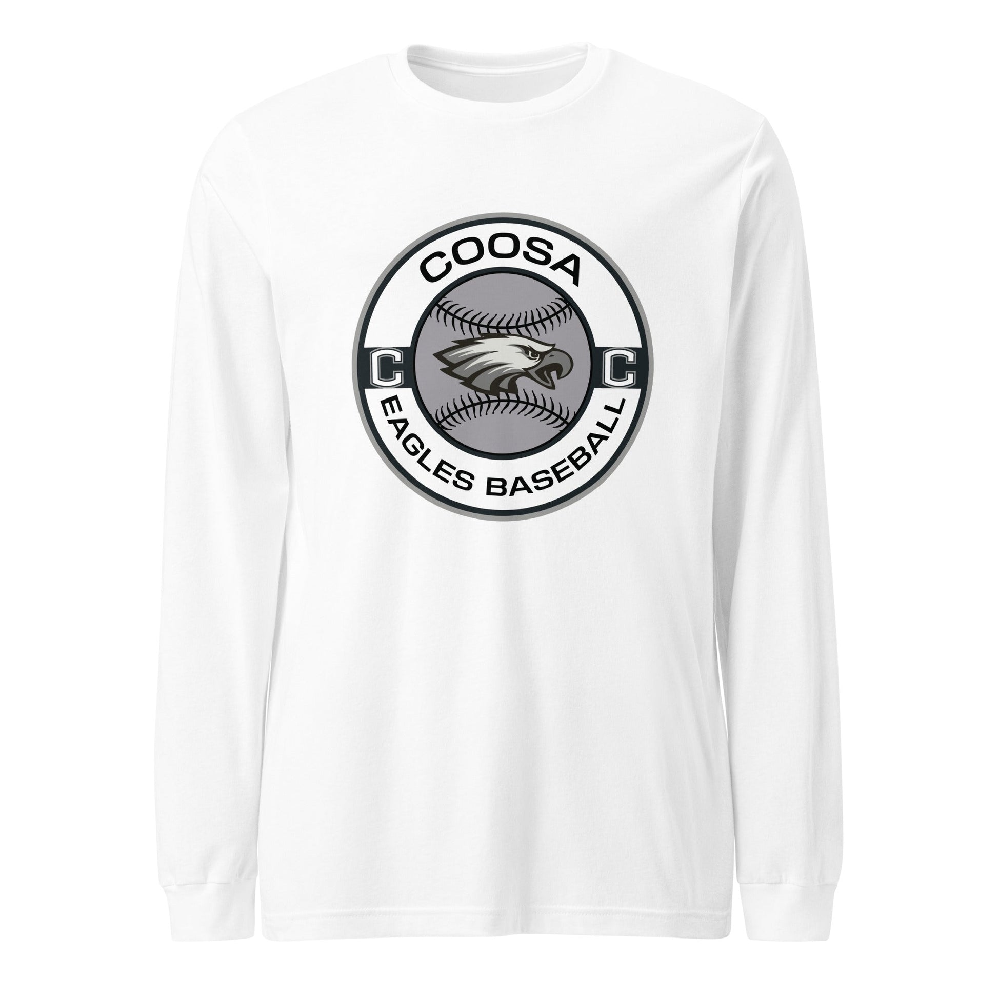 Performance | Long Sleeve Tee | Eagles Baseball | Badge Logo