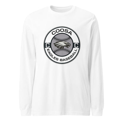Performance | Long Sleeve Tee | Eagles Baseball | Badge Logo