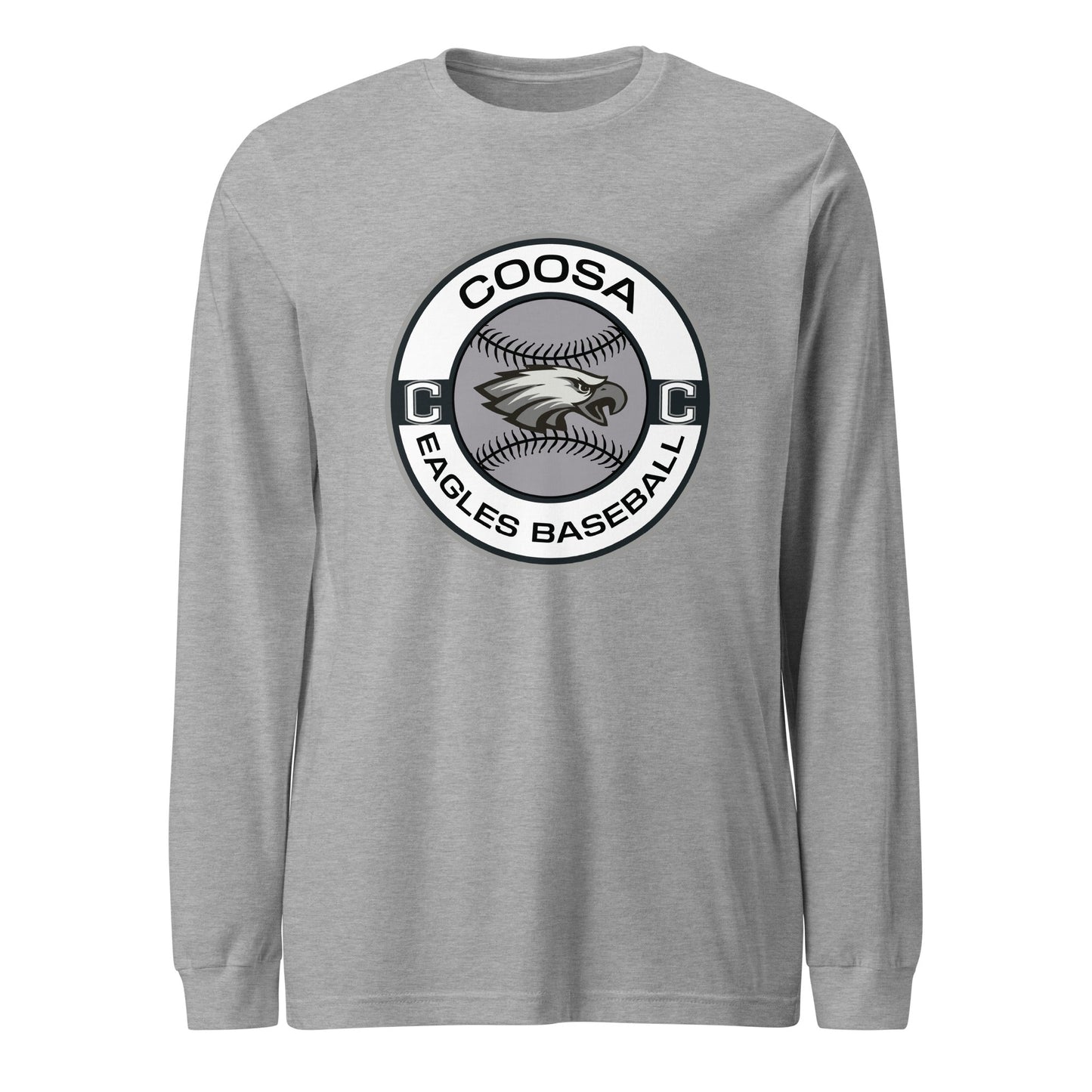 Performance | Long Sleeve Tee | Eagles Baseball | Badge Logo