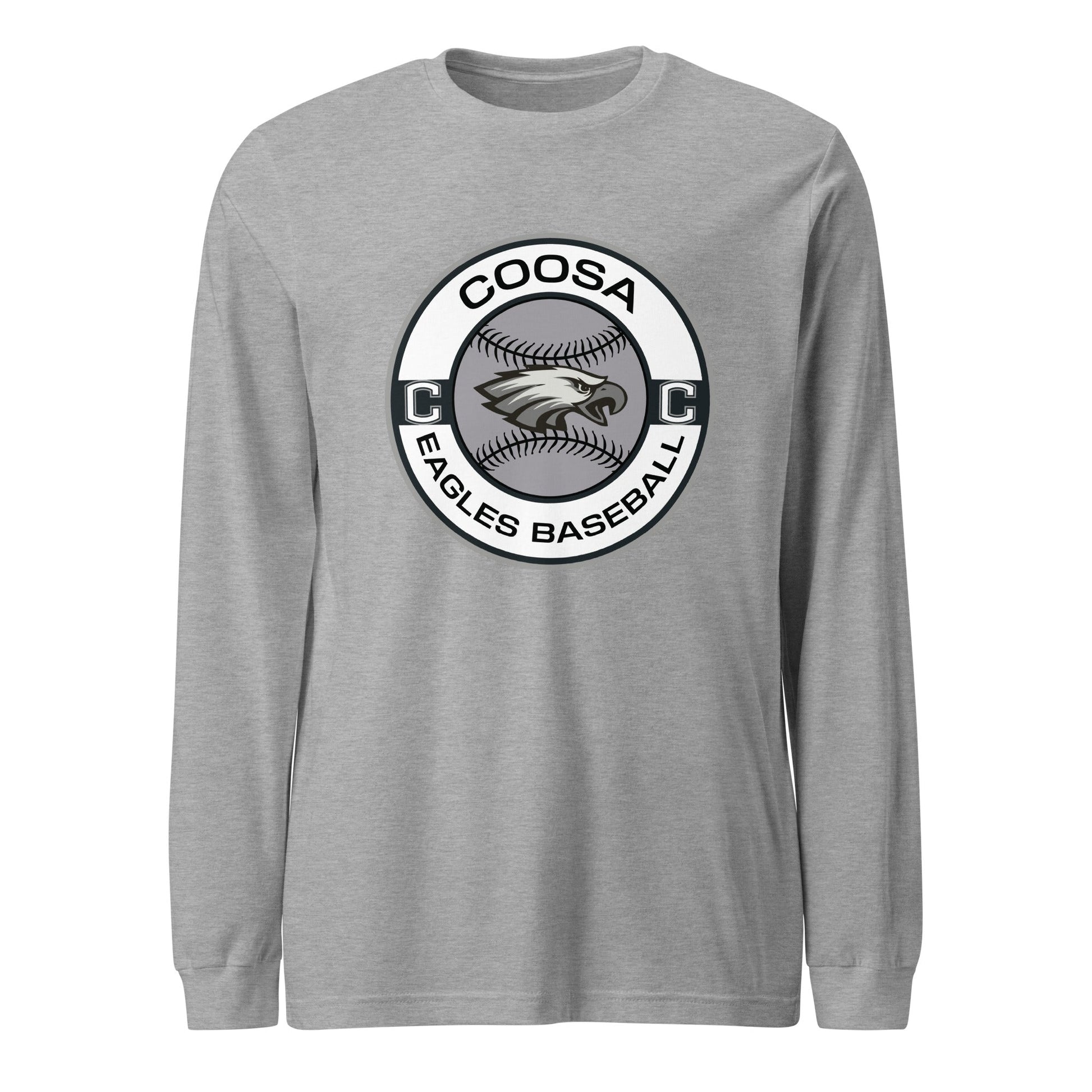 Performance | Long Sleeve Tee | Eagles Baseball | Badge Logo