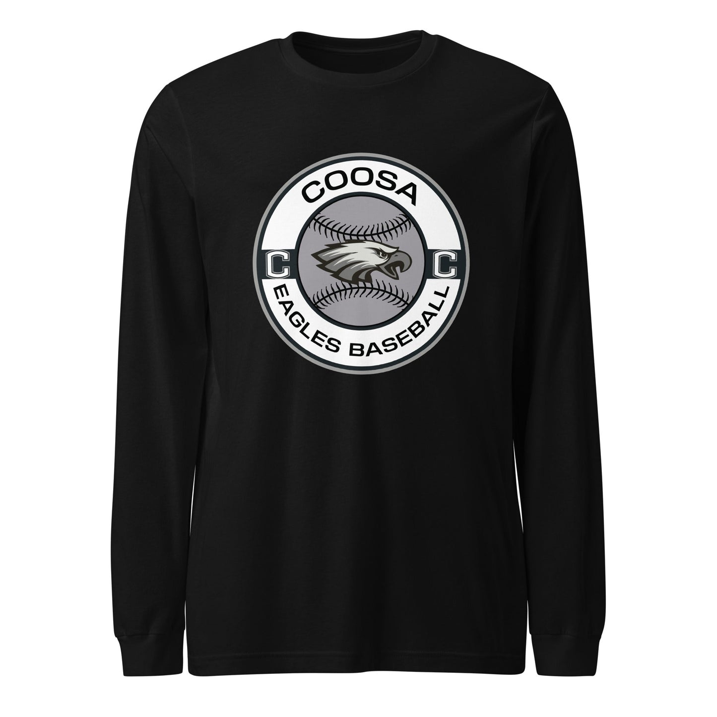 Performance | Long Sleeve Tee | Eagles Baseball | Badge Logo