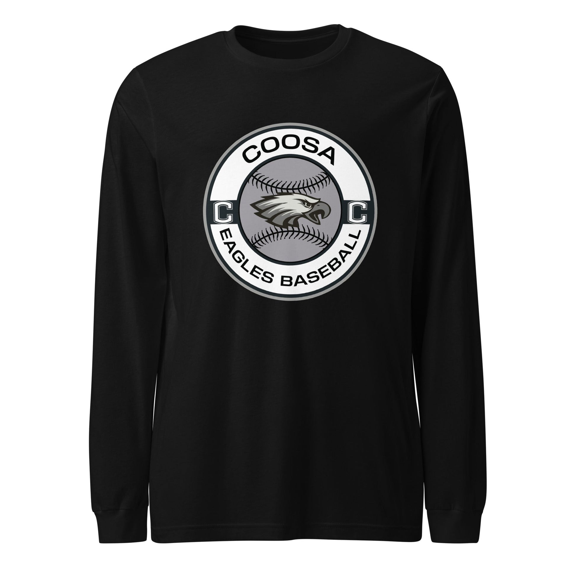 Performance | Long Sleeve Tee | Eagles Baseball | Badge Logo