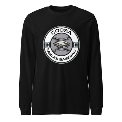 Performance | Long Sleeve Tee | Eagles Baseball | Badge Logo