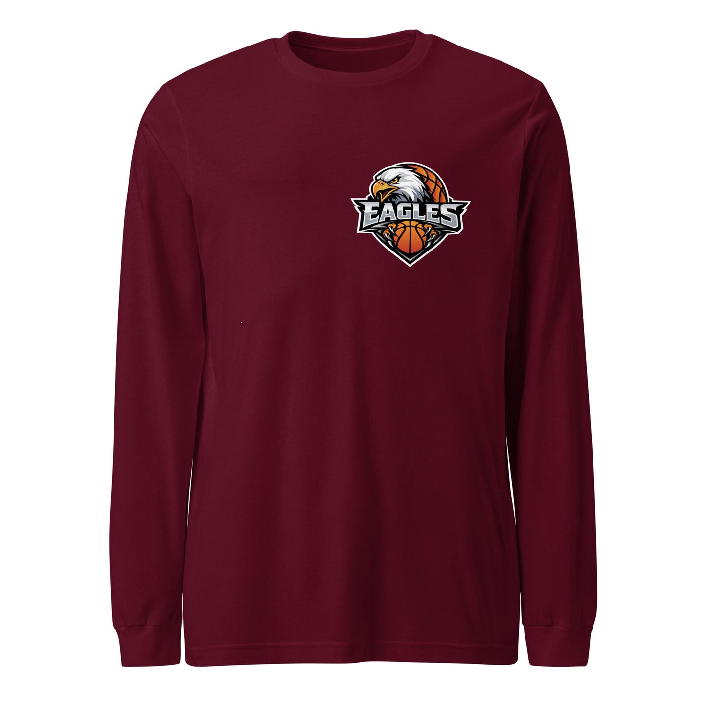 Performance | Long Sleeve Tee | Eagles - MA | Eagle Shield Logo