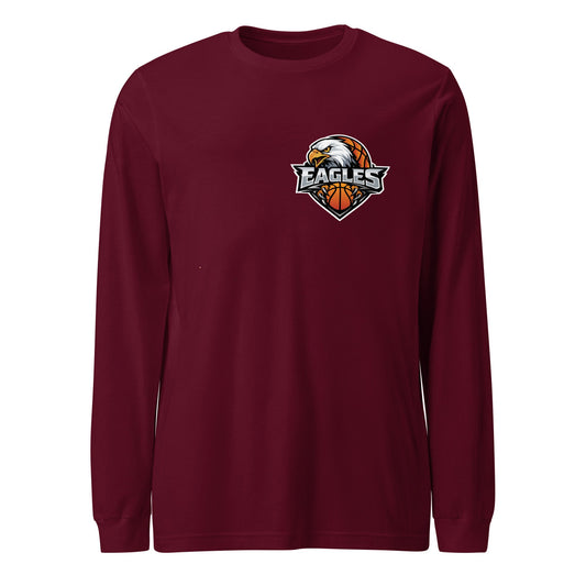 Performance | Long Sleeve Tee | Eagles - MA | Eagle Shield Logo