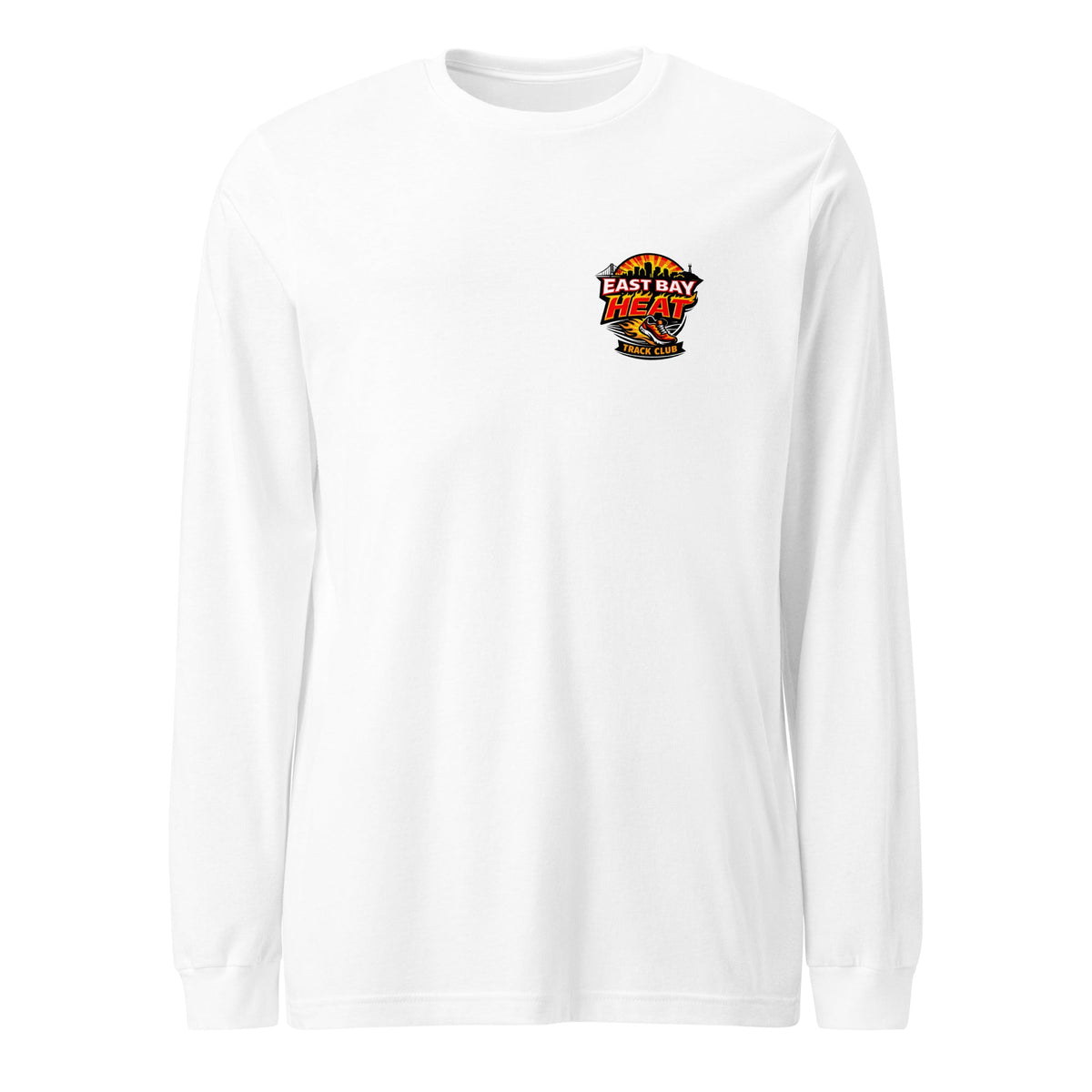Performance | Long Sleeve Tee | East Bay Heat Track Club | Alt Logo