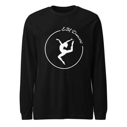 Performance | Long Sleeve Tee | EIU Dancers | Lyric Silhouette Logo