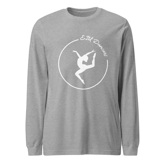 Performance | Long Sleeve Tee | EIU Dancers | Lyric Silhouette Logo