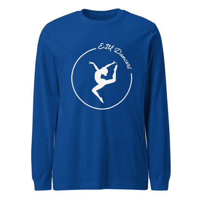 Performance | Long Sleeve Tee | EIU Dancers | Lyric Silhouette Logo
