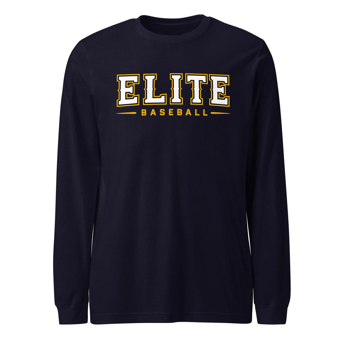 Performance | Long Sleeve Tee | Elite Baseball | Vanguard Logo